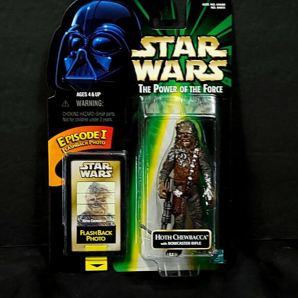 Star Wars Hoth Chewbacca The Power of the Force Episode 1 Action Figure NEW - Picture 1 of 5